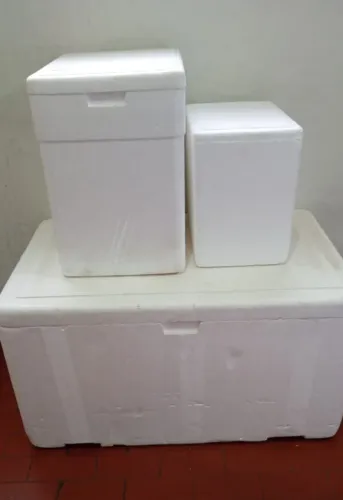 Caixas térmicas de isopor