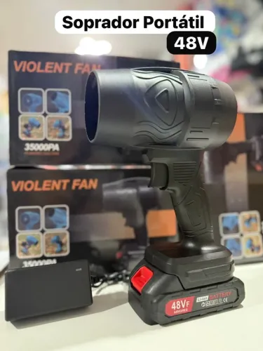 Soprador Elétrico 48V com Bateria Recarregável