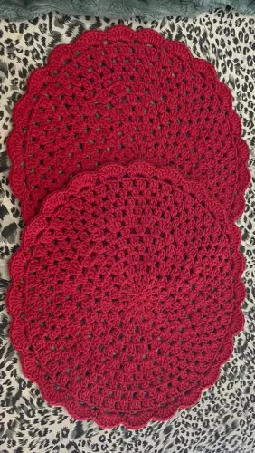 Sousplat Americano crochet
