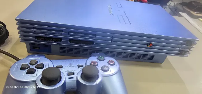 Ps2 edição Aqua Blue