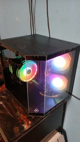 CPU CORE I5 9400f 16gb ddr4 ssd nvme 512gb fonte 600w 80 plus aceito cartão