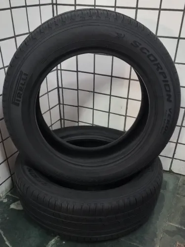 Par Pneus Pirelli Scorpion Verde 225/60/18 Pouco Rodado!!