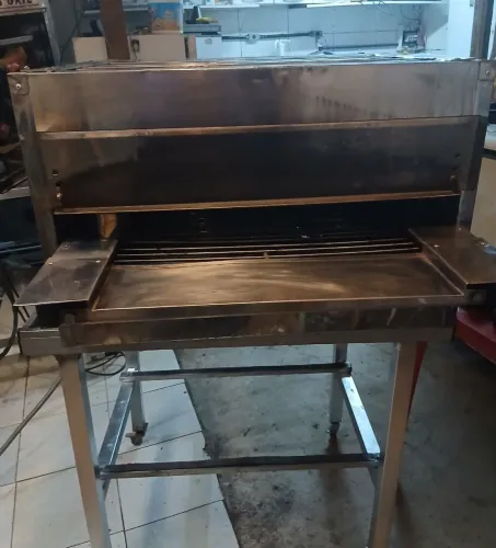 Forno esteira para assar pizza e salgados