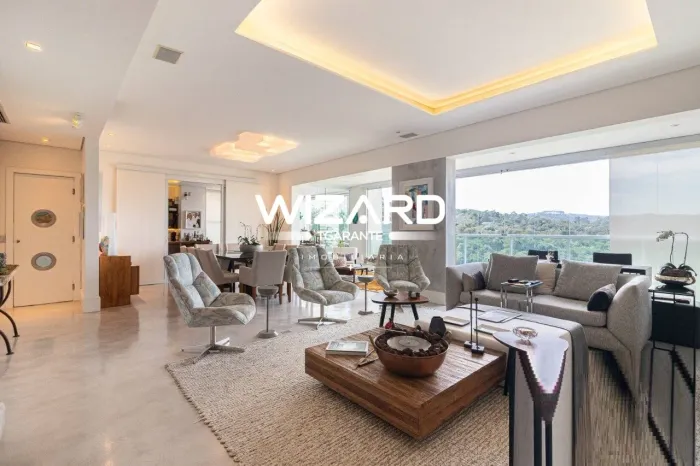 Apartamento de Altíssimo Padrão com 4 Suítes, Terraço Privativo e Piscina - Tamboré