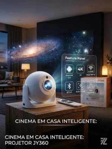 Projetor JY-360 Novo com sistema Android