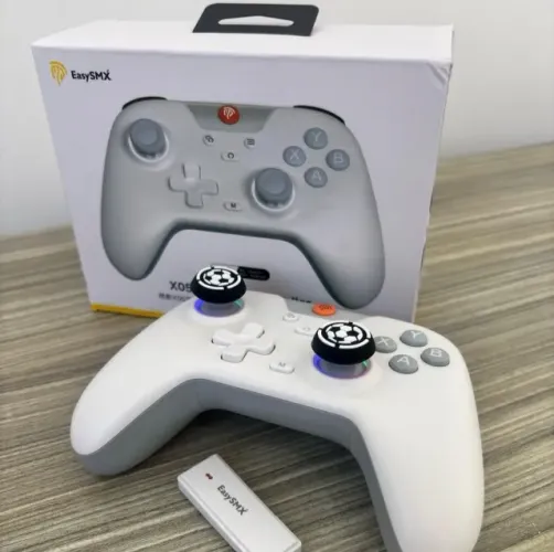 Controle EasySMX Sem fio. Compatível com PC, Switch, Android, iOS e Steam
