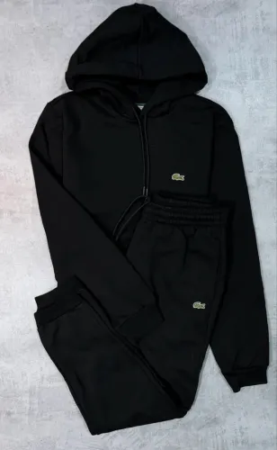 Conjunto de moletom masculino seminovo gg preto
