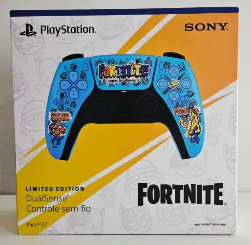Controle Dualsense Fortnite Ps5 Novo Lacrado