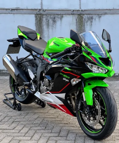 Kawasaki Ninja Zx-6 R 636 - 2002 - Apenas 5.550 km - Único dono