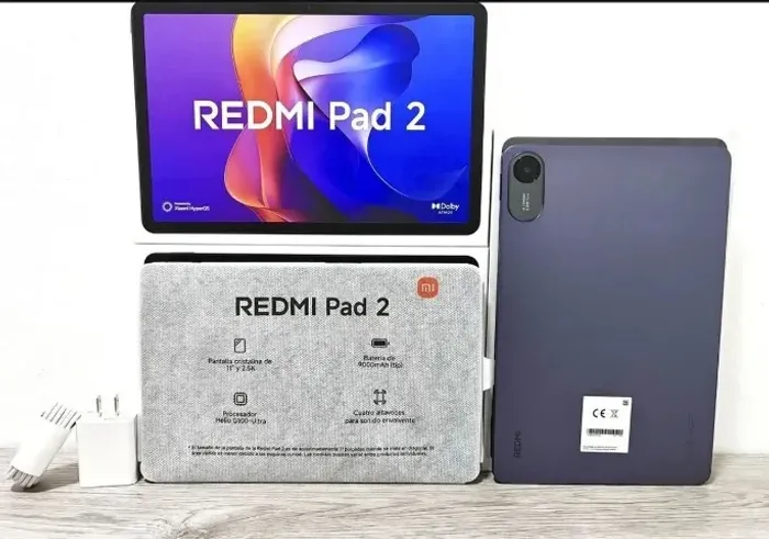 Tablet Xiaomi Redmi Pad 2 8Ram 256Gb Novo Disponivel.