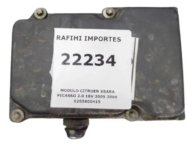 Modulo Citroen Xsara Picasso 2.0 16v 2005 2006 0265800415