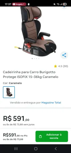 Cadeirinha de carro