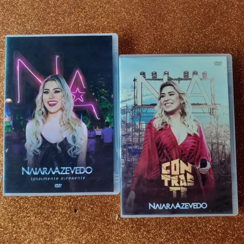 DVD Naiara Azevedo Contraste e Totalmente Diferente 