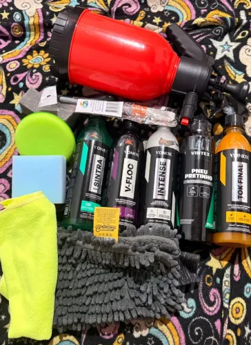 Produtos de lavagem de carro