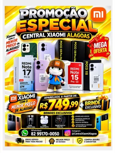 Xiaomi Poco F9 Pro 5G, Poco X8 Pro Max 5G, Poco X7 Pro 5G e Diversos Modelos