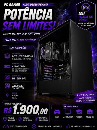 pc gamer i7 9700k