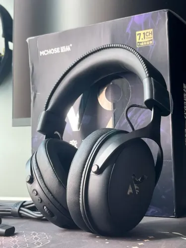 Headset Gamer Mchose V9 Pro Preto [NOVO]