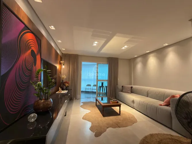 Apartamento mobiliado 3 quartos com suíte no centro de Chapecó