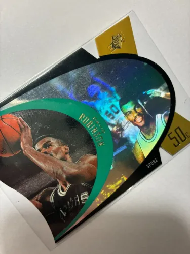 David Robinson Holográfico Paralelo Upper Deck SPx Card NBA Carta Colecionador Spurs