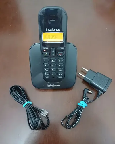 TELEFONE INTELBRAS TS 3110 PRETO COM BOTÃO LOCALIZADOR
