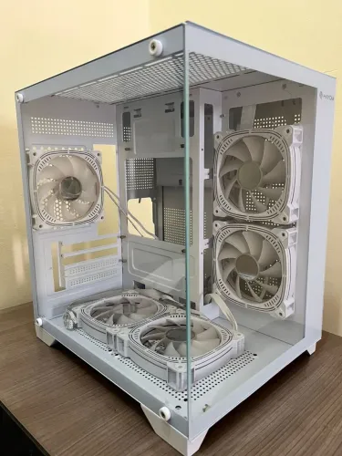 GABINETE HAYOM BRANCO C/FANS