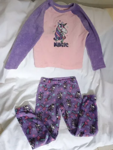 Conjunto pijama infantil fleece