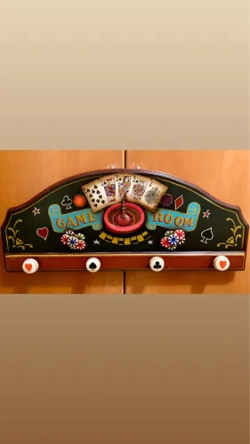 Quadro pendurador tema jogos - Game room 