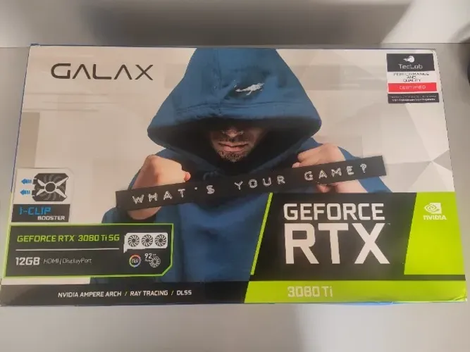 Placa de Vídeo Galax GeForce RTX 3080 Ti 12GB - Seminova