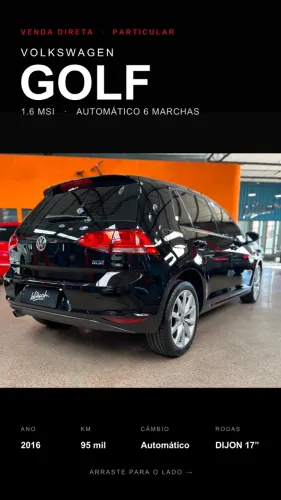 Volkswagen Golf Comfortline 1.6 MSI Total Flex Aut. 2016