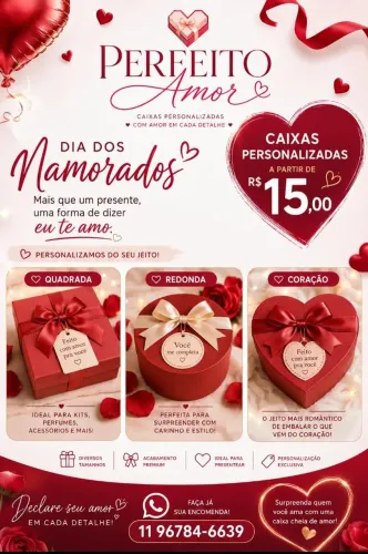 Caixa personalizada 