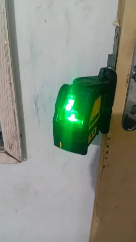 Nível laser ORIGINAL Luz VERDE de maior alcance e visibilidade