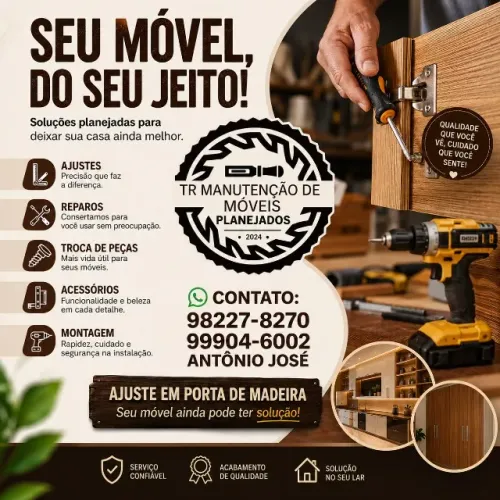 Manutenção de móveis planejados