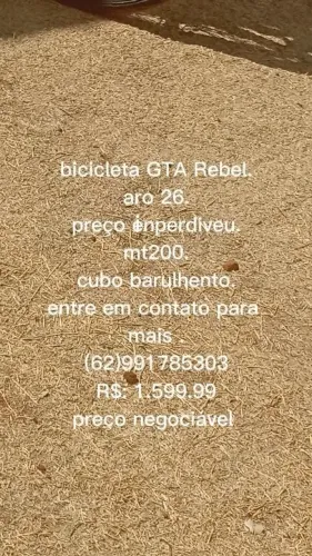 Bicicleta GTA Rebel 