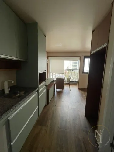 Studio locação Campo Belo 25m², 1 quarto, 1 banheiro, R$3400