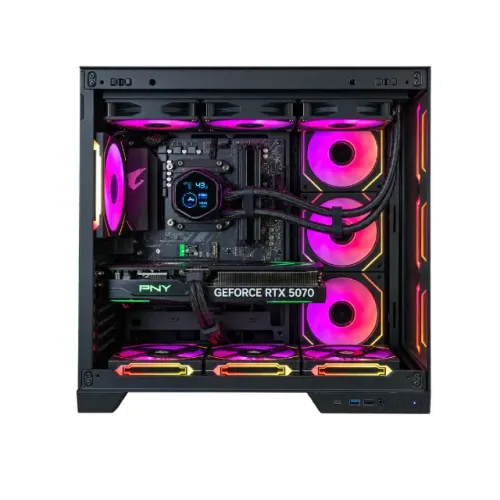 Pc Gamer avançado Ryzen 5800X3D + Rtx 5070 12gb - Produto novo (Loja Física)