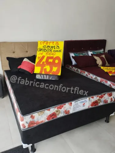 Compre a cama + Cabeceira com preço de fábrica 