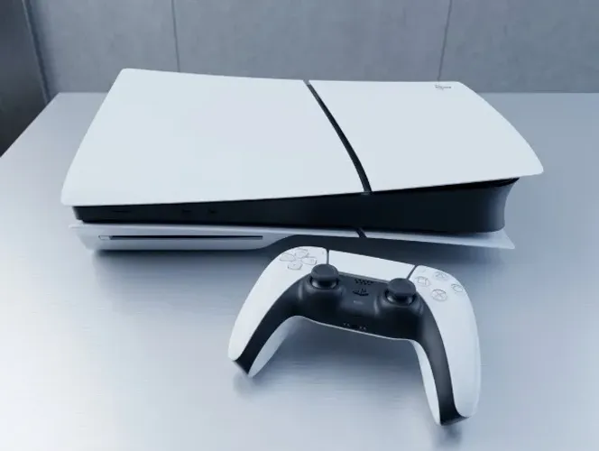 Playstation 5 slim 1 TB mídia física