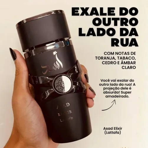 Perfume Asad elixir uma unidade