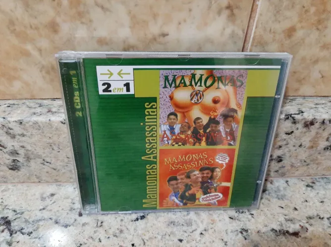 Cd mamonas assassinas 2 em 1 Original 