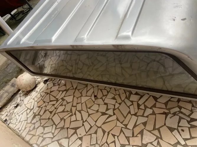 Capota prata para camionete