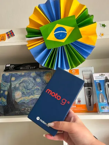 Celular novo MOTO G15
