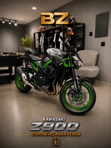 KAWASAKI Z900 - Baixo Km - Impecável