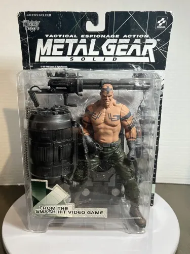 Action Figure Vulcan Raven Mcfarlane Toys Metal Gear Solid lacrado