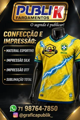 Confecção e Impressão de Camisas, Materiais Gráficos, Wind Banner e Comunicação Visual