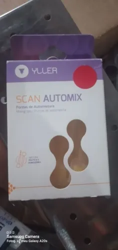 Ponta Misturadora Silicone Odontologia Automix Amarela - Yller