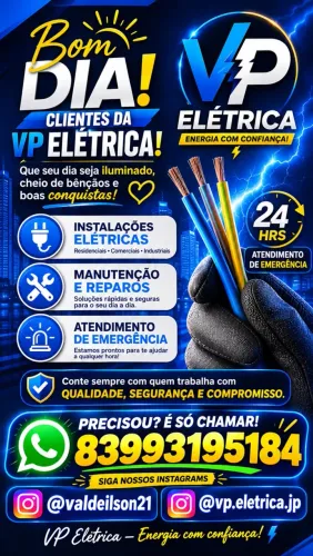Eletricista residencial predial industrial 
