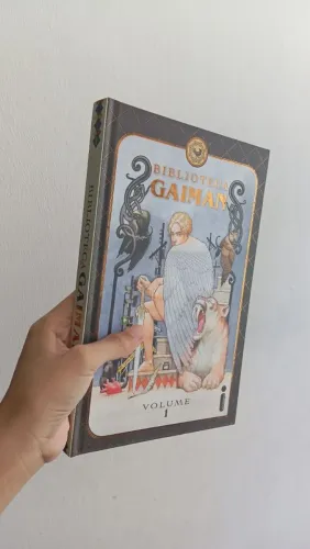 Livro biblioteca de Gaiman 