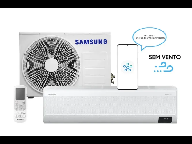 Ar-Condicionado Samsung WindFree 12.000 BTUs Inverter - Novo Lacrado c/ NF