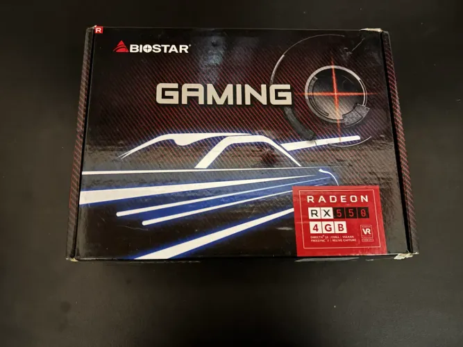 Placa de video Rx 550 4GB seminova