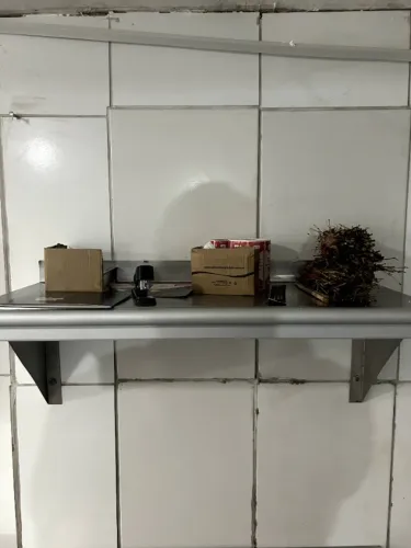Prateleira Inox 1m
